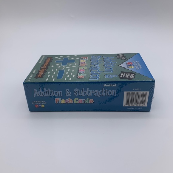 Learning Advantage Addition & Subtraction Complementary Equations Flash Cards - Picture 7 of 9